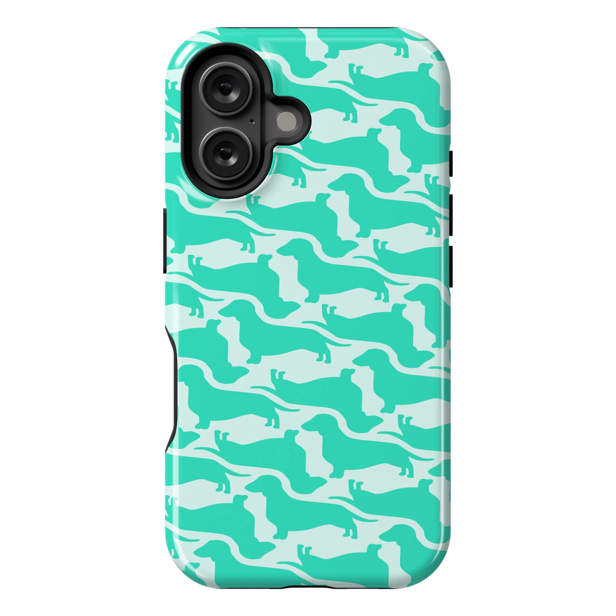 Wiener Dog Pattern Phone Case